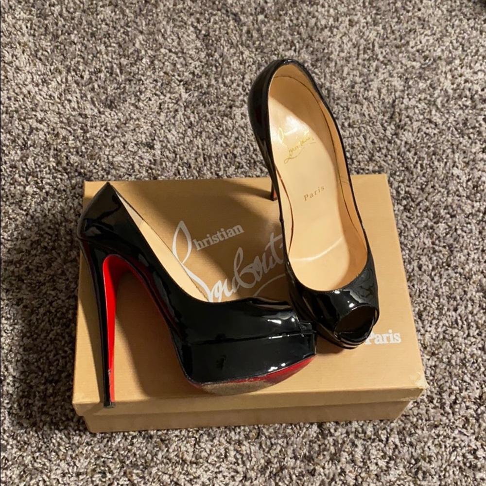 Christian Louboutin Lady Peep 150 Size 37
